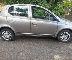 Toyota yaris 03 with new nct
