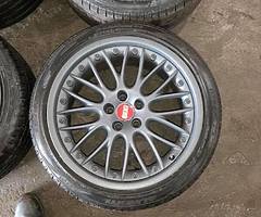 Genuine speed line bbs alloys