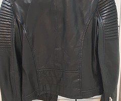Genuine leather Biker jacket