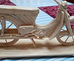 Honda 50 matchstick model..