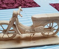 Honda 50 matchstick model..