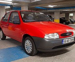 1998 Ford Fiesta 3 door 1.3 ltr Petrol - Red