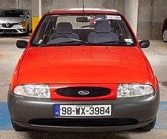 1998 Ford Fiesta 3 door 1.3 ltr Petrol - Red - Image 9/10