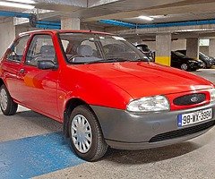 1998 Ford Fiesta 3 door 1.3 ltr Petrol - Red - 5 gear manual