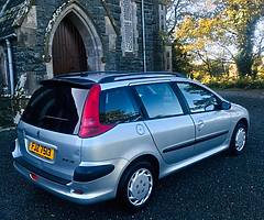 Peugeot 206 estate 1.4 petrol - Long MOT - Image 3/6