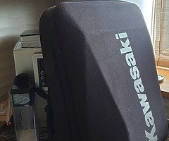 Motorbike backpack Kawasaki