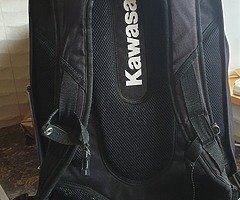 Motorbike backpack Kawasaki