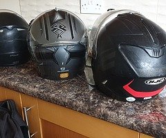 2x motorcycle helmet Size M and S - Image 4/5