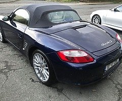 2007 Porsche Boxster S 3.2 280bhp 6 Speed Manual in Midnight Blue with Sand Beige Leather €17950