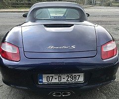 2007 Porsche Boxster S 3.2 280bhp 6 Speed Manual in Midnight Blue with Sand Beige Leather €17950 - Image 3/7