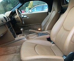 2007 Porsche Boxster S 3.2 280bhp 6 Speed Manual in Midnight Blue with Sand Beige Leather €17950 - Image 5/7