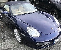 2007 Porsche Boxster S 3.2 280bhp 6 Speed Manual in Midnight Blue with Sand Beige Leather €17950 - Image 7/7