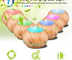 Essential Oil Diffusers Ultrasonic Humidifier Portable Aromatherapy Diffuser with Cool Mist and 7 Co - Image 8/9