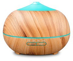 Essential Oil Diffusers Ultrasonic Humidifier Portable Aromatherapy Diffuser with Cool Mist and 7 Co - Image 9/9