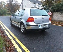 VW Golf 1.4 petrol, brand new NCT, with only 72 000 miles, fully serviced, new t-belt