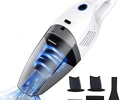 9KPa Handheld Vacuum Cordless - Lightweight, 18V Rechargeable Hand Vac with 2200mAh Battery, Wet and - Image 7/7
