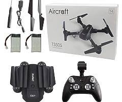 WiFi FPV Drone with HD 1080P Camera Wide-Angle Live Video RC Quadcopter Altitude Hold Headless Mode
