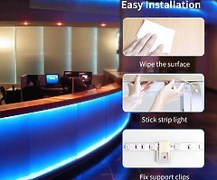LED Strip Lights, Govee 5 Metre RGB Colour Changing Lighting Strip with Remote and Control Box, Mult - Image 5/8