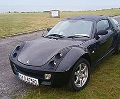 Smart Roadster Coupe Black Hard Roof - Running perfectly