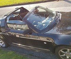 Smart Roadster Coupe Black Hard Roof - Running perfectly