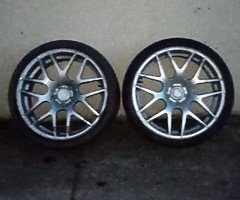 3 sets of alloys all 5x112