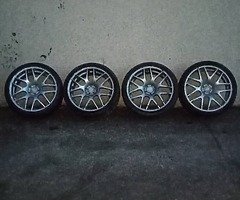 3 sets of alloys all 5x112 - Image 9/9