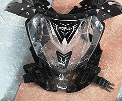 Mx boots UK 10 & body armour