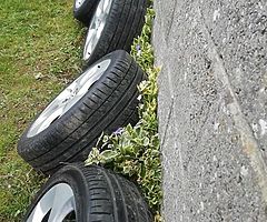 Golf gti 17s alloys all good tyres