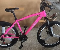 SALE SALE ONLY €179! BRAND NEW Beautiful & Stylish looking PINK WOMEN BICYCLE -LAST ONE LEFT!
