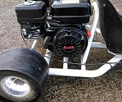 Drift Trike x2 large frame fat Tyre drift buggy 6.5hp reliable 4 stroke engine - Image 3/10