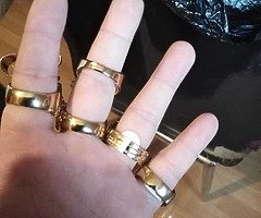 Stanles steel rings - Image 3/7