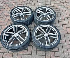 Audi alloy wheels