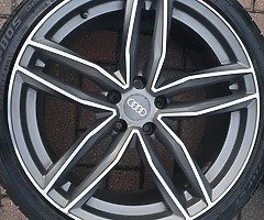 Audi alloy wheels