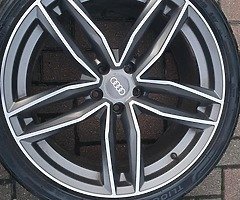 Audi alloy wheels - Image 3/5