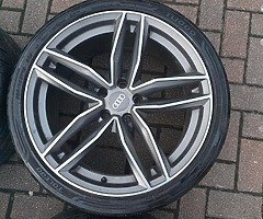 Audi alloy wheels - Image 4/5