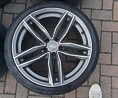 Audi alloy wheels - Image 5/5