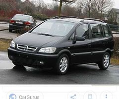 04/05 OPEL ZAFIRA FOR BREAKING