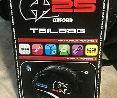Oxford x25 tail/ helmet bag