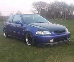 Civic breaking parts