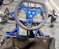 2 kart chassis, 3 engines and loads of spares - Image 4/10