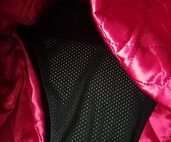 **REDUCED** Genuine leather ladies motorcycle jacket