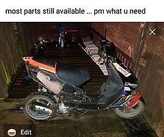 aprilia sr50 .. breaking for parts