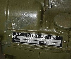 110v lister generator