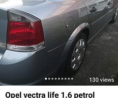 SALE PRICE REDUCED opel vectra life 1.6 petrol