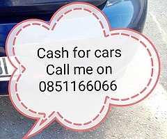 All makes and models of vehicles wanted