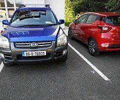 2005 Kia Sportage 2.0 diesel 4*4