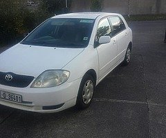 TOYOTA COROLLA RUNX AUTOMATIC