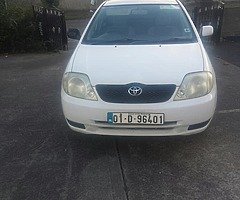 TOYOTA COROLLA RUNX AUTOMATIC