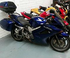 2005 vfr 800 abs full luggage - Image 4/5