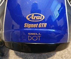 Arai Helmet and gloves